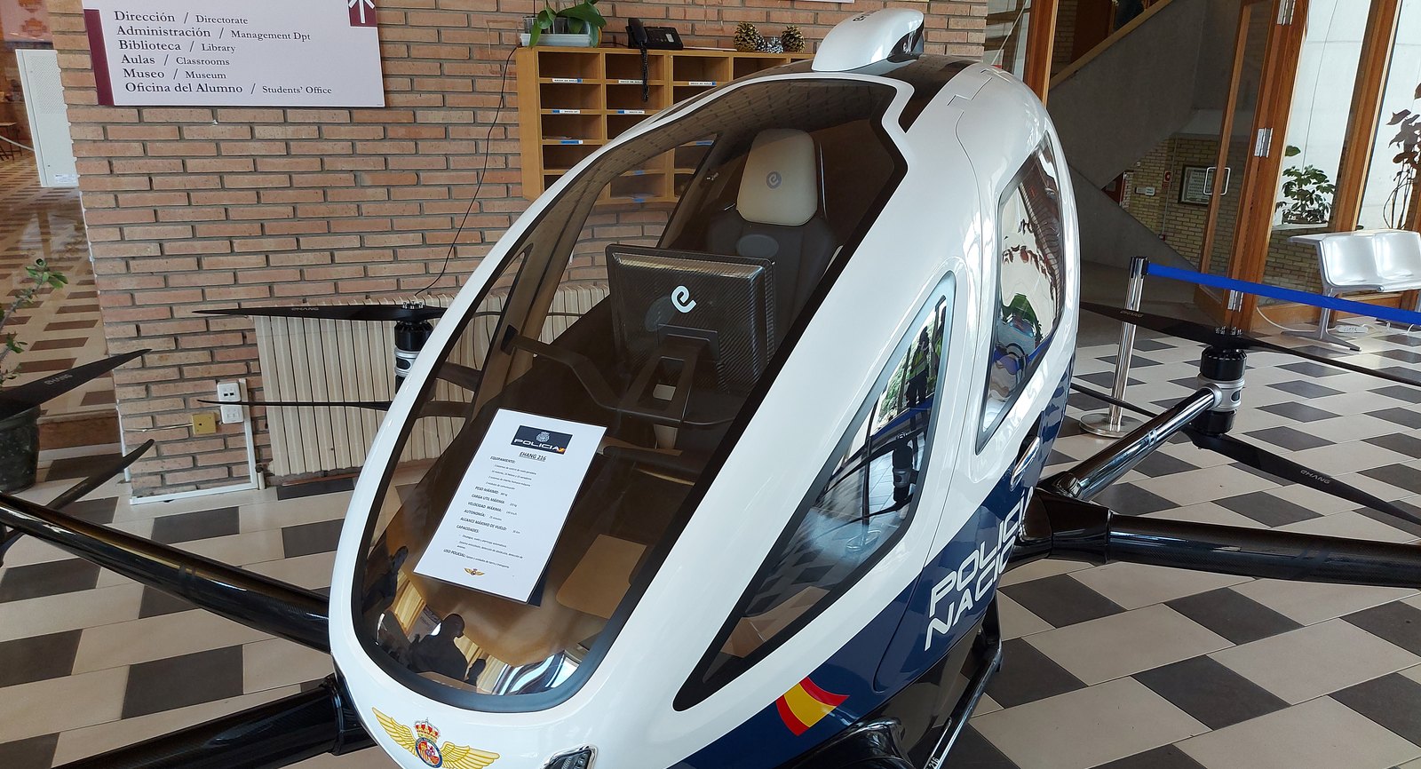 Imagen referencial · China ya tiene taxis aéreos sin piloto que llevan pasajeros en vuelos comerciales